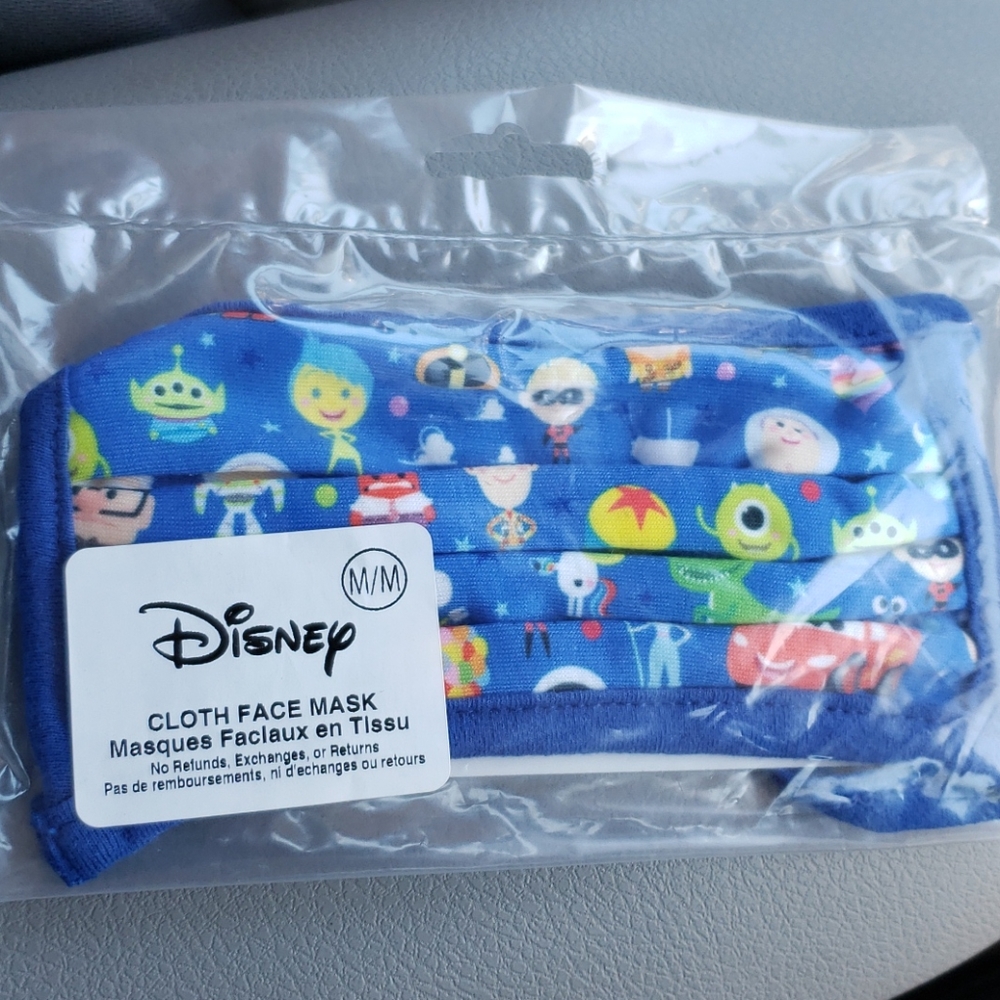 Pixar theme face mask